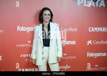 Madrid, Espagne. 21st mars 2023. Aitana Sanchez-Gijon participe aux Prix Fotogramas de Plata 2023 au Teatro Barceló de Madrid. (Photo par Atilano Garcia/SOPA Images/Sipa USA) crédit: SIPA USA/Alay Live News Banque D'Images