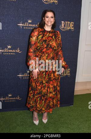 West Hollywood, Californie, États-Unis 21st mars 2023 l'actrice Tyler Leigh assiste à la première à Los Angeles du « Ride » de Hallmark au London Hotel on 21 mars 2023 à West Hollywood, Californie, États-Unis. Photo de Barry King/Alay Live News Banque D'Images