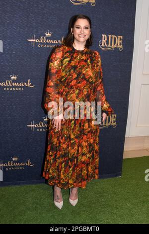 West Hollywood, Californie, États-Unis 21st mars 2023 l'actrice Tyler Leigh assiste à la première à Los Angeles du « Ride » de Hallmark au London Hotel on 21 mars 2023 à West Hollywood, Californie, États-Unis. Photo de Barry King/Alay Live News Banque D'Images