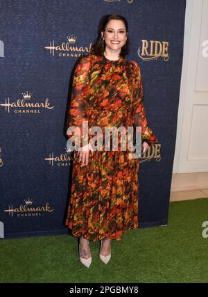 West Hollywood, Californie, États-Unis 21st mars 2023 l'actrice Tyler Leigh assiste à la première à Los Angeles du « Ride » de Hallmark au London Hotel on 21 mars 2023 à West Hollywood, Californie, États-Unis. Photo de Barry King/Alay Live News Banque D'Images