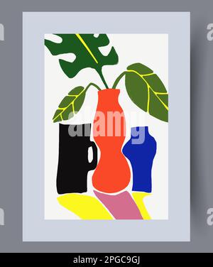 Imprimé art mural à motif fleurs et fines herbes STILL Life Illustration de Vecteur