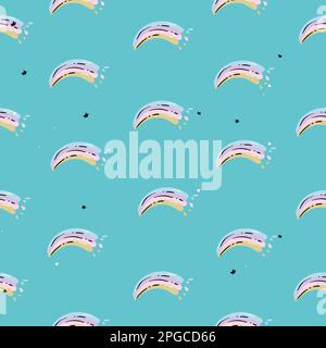 Motif vectoriel sans couture avec jolis noeuds, Illustration de Vecteur