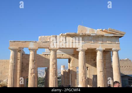 Grèce, Athènes, Acropole, Parthénon Banque D'Images