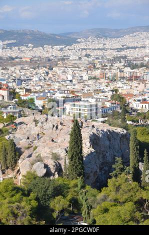 Grèce, Athènes, Acropole, Parthénon Banque D'Images