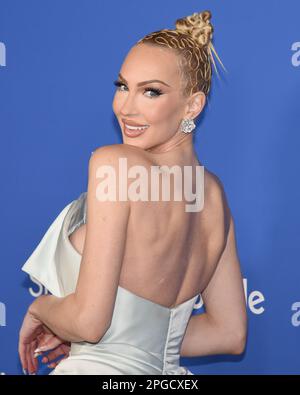 21 mars 2023, Holllywood, Californie, États-Unis : Christine Quinn participe aux Fashion Trust US Awards. (Credit image: © Billy Bennight/ZUMA Press Wire) USAGE ÉDITORIAL SEULEMENT! Non destiné À un usage commercial ! Banque D'Images