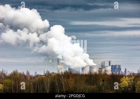 Centrale électrique à lignite de Niederaussem Power Banque D'Images