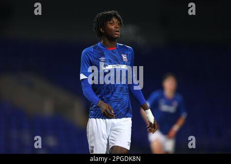 Osman Foyo d'Ipswich Town - Ipswich Town v West Ham United, FA Youth Cup Sixième tour, Portman Road, Ipswich, Royaume-Uni - 22nd février 2023 Banque D'Images