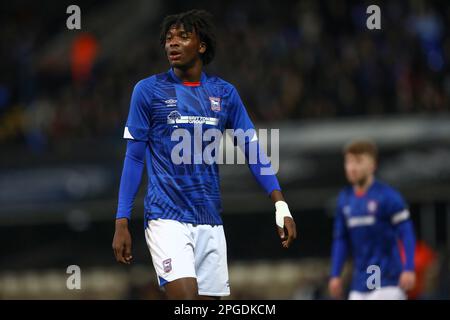 Osman Foyo d'Ipswich Town - Ipswich Town v West Ham United, FA Youth Cup Sixième tour, Portman Road, Ipswich, Royaume-Uni - 22nd février 2023 Banque D'Images