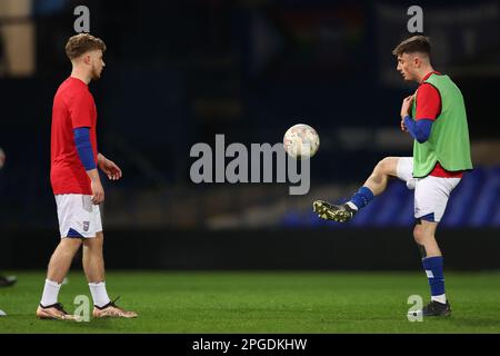 DaN Cousens d'Ipswich Town - Ipswich Town v West Ham United, FA Youth Cup Sixième tour, Portman Road, Ipswich, Royaume-Uni - 22nd février 2023 Banque D'Images