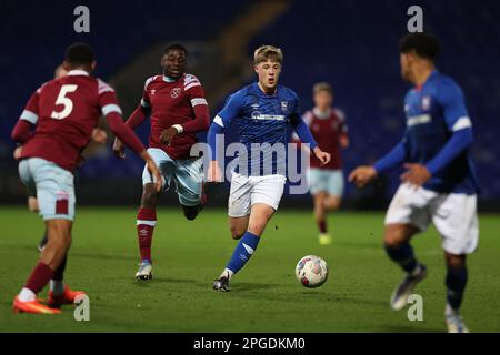 - Ipswich Town v West Ham United, FA Youth Cup Sixth Round, Portman Road, Ipswich, Royaume-Uni - 22nd février 2023 Banque D'Images