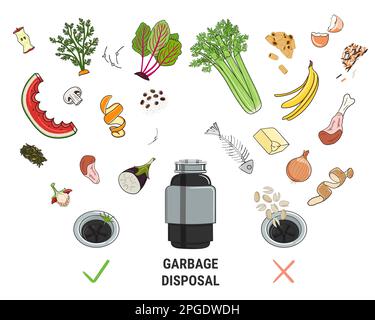 Personnalisation de base de déchets ménagers concasseur de déchets de cuisine de