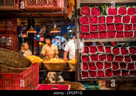 Marché aux fleurs Banque D'Images