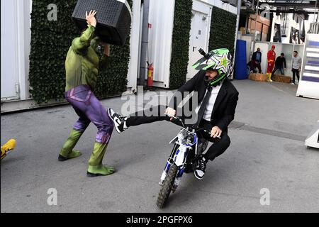 Milan, Italie. 22nd mars 2023. Milan - émission de télévision 'ce soir est Cattelan' - Alessandro Cattelan crédit: Agence de photo indépendante/Alamy Live News Banque D'Images