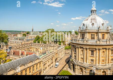 Bâtiment Radcliffe Camera à Oxford, Oxfordshire, Angleterre Banque D'Images