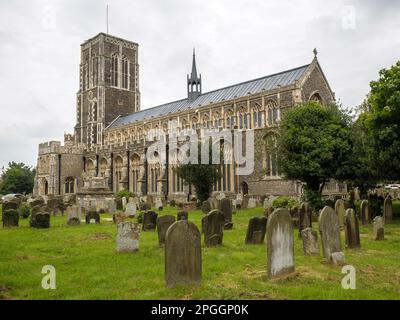 Voir l'église de St Edmund's à Southwold Banque D'Images