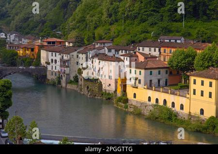 Bagni di Lucca, Lucca, Toscane, Italie Banque D'Images