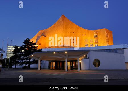 Philharmonie, Herbert-von-Karajan-Strasse, Tiergarten, Mitte, Berlin,Allemagne Banque D'Images