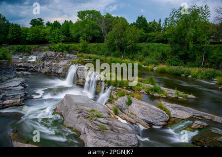 Les chutes d'eau de Hog's Back, Ottawa (Ontario), Canada Banque D'Images