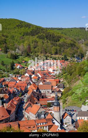 Impressions de Stolberg dans les montagnes Harz Banque D'Images