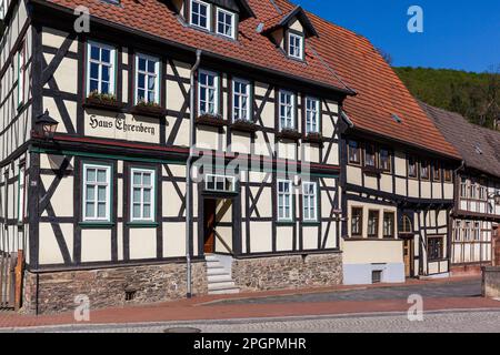 Impressions de Stolberg dans les montagnes Harz Banque D'Images