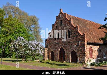 Kornhaus, granary, Monastère de Lehnin, Brandebourg, Allemagne Banque D'Images