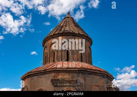 Kars, Turquie - 28 octobre 2022 : ruines ANI à Kars, Turquie. L'église Saint Gregory des Abughamrents. Vieille ville historique. ANI est situé sur le Banque D'Images