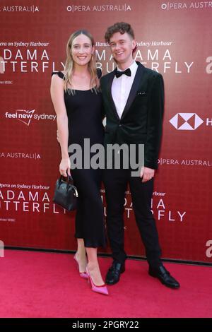 Sydney, Australie. 24th mars 2023. TBC arrive sur le tapis rouge lors de la soirée d'ouverture de l'opéra Madama Butterfly Handa sur le port de Sydney à Fleet Steps, Mme Macquaries point. Credit: Richard Milnes/Alamy Live News Banque D'Images