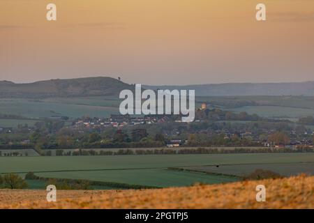 Photographie locale de Houghton Regis Banque D'Images