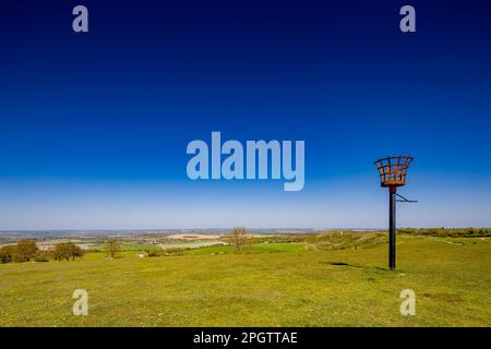 Photographie locale de Houghton Regis Banque D'Images