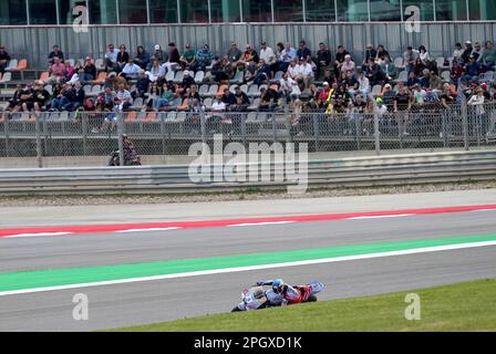 Portimao, Portugal. 24th mars 2023. 03/24/2023, Autodromo International do Algarve, Portimao, MOTO GP GRANDE PREMIO DE PORTUGAL 2023, dans la photo Alex Marquez de l'Espagne, Gresini Racing MotoGP/dpa/Alay Live News Banque D'Images