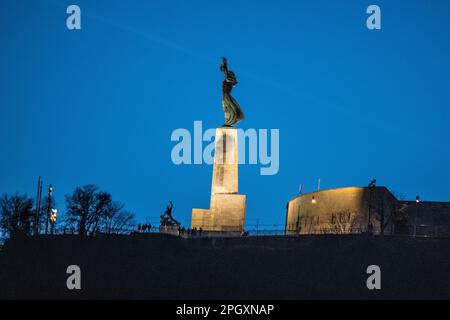 Citadelle, Budapest, Hongrie Banque D'Images