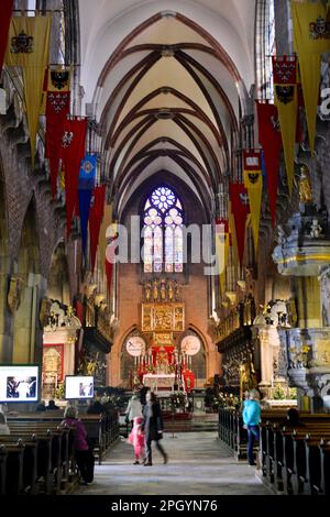 St. Cathédrale de John's, île de la Cathédrale, Wroclaw, Basse-Silésie, Pologne Banque D'Images