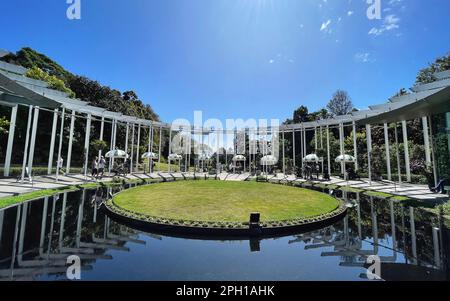 Le Calyx est le nouvel espace d'exposition horticole de renommée mondiale du Royal Botanic Garden de Sydney Banque D'Images