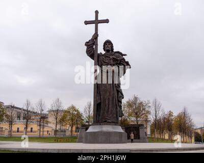 MOSCOU , RUSSIE, 10 juin 2019: Le monument au prince Vladimir à Moscou. Banque D'Images