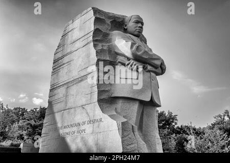 WASHINGTON, DC - VERS MAI 2013 : le monument du Dr Martin Luther King vers mai 2013. Le mémorial s'est ouvert au public sur 22 août 2011, après des tremblements Banque D'Images