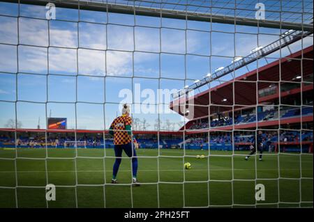 Barcelone, Espagne. 25th mars 2023. Gardien de but Sandra Paños (FC Barcelone FEM) lors d'un match de la Ligue F entre le FC Barcelone Femeni - Real Madrid FEM à Estadi Johan Cruyff, à Barcelone, Espagne sur 25 mars 2023. (Photo/Felipe Mondino) crédit: Live Media Publishing Group/Alay Live News Banque D'Images