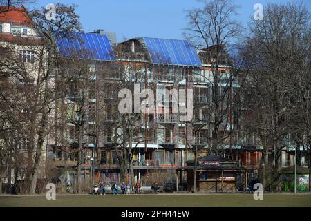 Oekohaus, Preussenpark, Wilmersdorf, Berlin, Allemagne Banque D'Images
