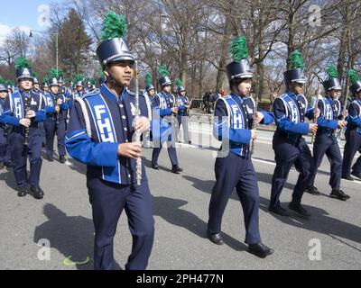 Parade de la Saint-Patrick à Park Slope, Brooklyn, NY Banque D'Images