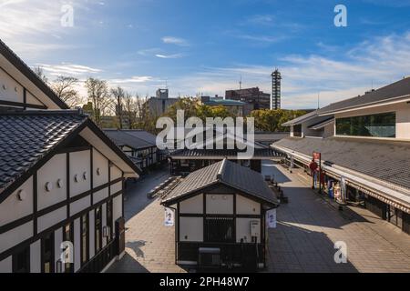 22 mars 2023: Joksaien, un site touristique japonais ouvert sur 5 mars 2011 et situé à Sakuranobaba, à côté du château de Kumamoto dans la ville de Kumamoto, K Banque D'Images