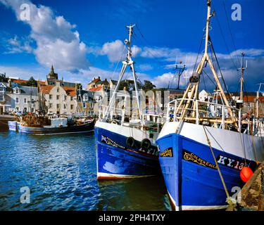 GB - Ecosse : Pittenweem Harbour Banque D'Images