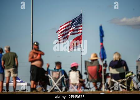 Sebring, Vereinigte Staaten. 15th mars 2023. 12 heures de Sebring 2023, crédit pour les fans : dpa/Alay Live News Banque D'Images