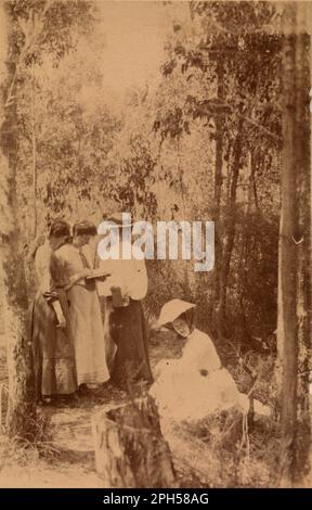 Un autre Camp Snap 1904 par Archibald James Campbell Banque D'Images