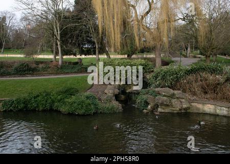 L'arboretum, Lincoln, Angleterre Banque D'Images