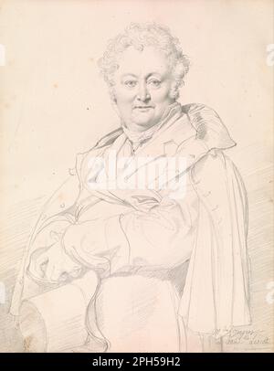 Portrait de Guillaume Guillon-Léthière 1815 par Jean-Auguste-Dominique Ingres Banque D'Images