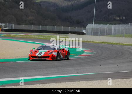 Mugello, Italie. 26th mars 2023. #8 Kessel Racing pendant l'Endurance Creventic 12h Mugello, Endurance in Mugello, Italie, 26 mars 2023 Credit: Independent photo Agency/Alay Live News Banque D'Images