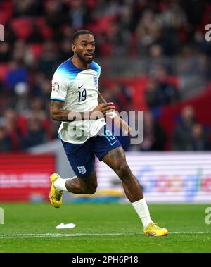 Ivan Toney en action pendant le match de qualification du groupe C de l'UEFA Euro 2024 au stade Wembley, Londres. Date de la photo: Dimanche 26 mars 2023. Banque D'Images