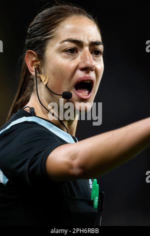 Mainz, Fussball, Männer Länderspiel, friendly Match Deutschland - Pérou 2:0 25.03.2023 Maria Sole CAPUTI (ITA) Foto: Norbert Schmidt, Düsseldorf Banque D'Images