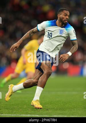 Londres, Royaume-Uni. 26th mars 2023. Ivan Toney, d'Angleterre, lors du match de qualification de l'UEFA Euro 2024 du Groupe C entre l'Angleterre et l'Ukraine au stade Wembley sur 26 mars 2023 à Londres, en Angleterre. (Photo de Daniel Chesterton/phcimages.com) Credit: PHC Images/Alamy Live News Banque D'Images