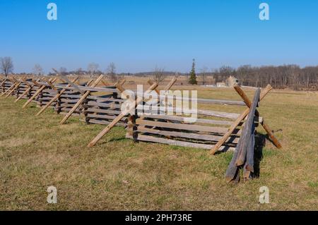 Parc militaire national de Gettysburg à Gettysburg, États-Unis Banque D'Images