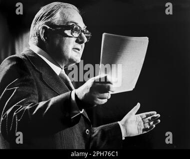 James 'Jim' Callaghan politicien et premier ministre du travail 1976-1979. Photographié en 1978. Banque D'Images